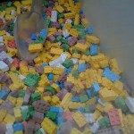Dulces con forma de Lego