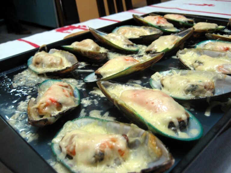 Machas a la mozzarella