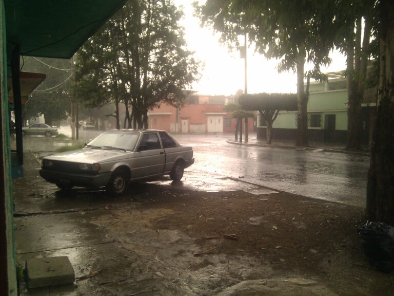 Lluvias en la ciudad
