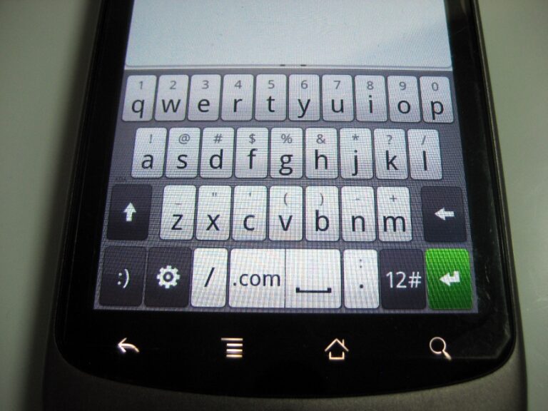 Teclado HTC Sense