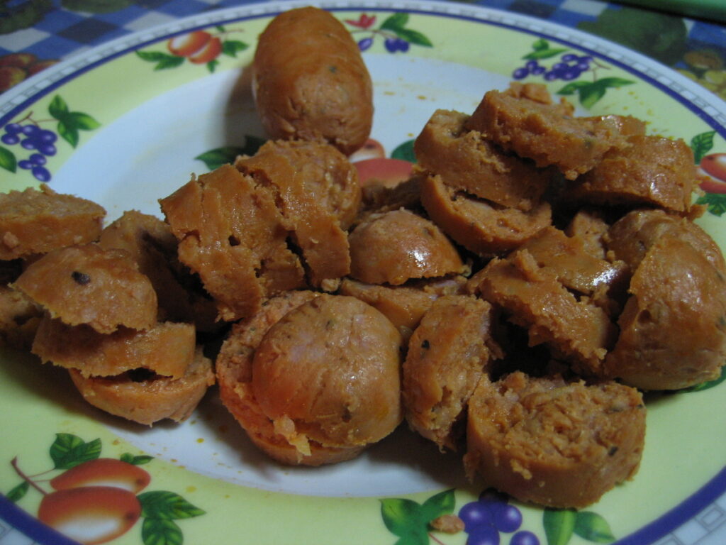 Rodajas de chorizo
