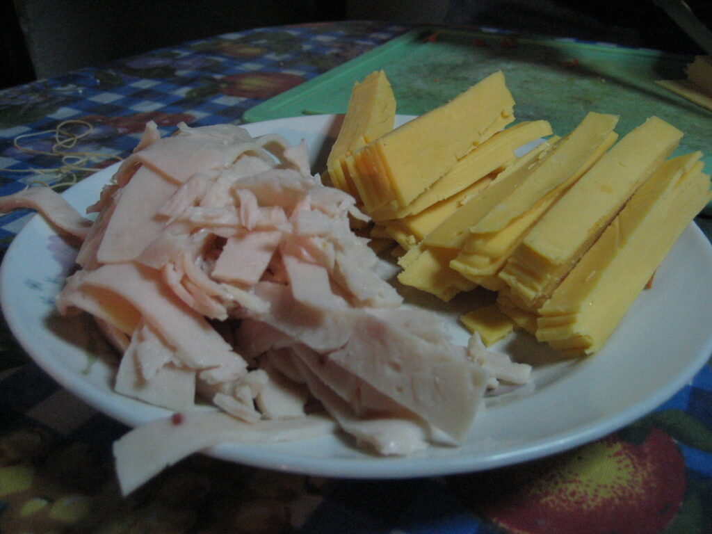 Jamón y queso Kraft