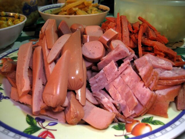 Salchichas y jamones