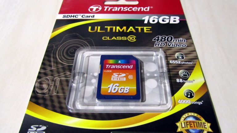 Transcend SDHC 16GB