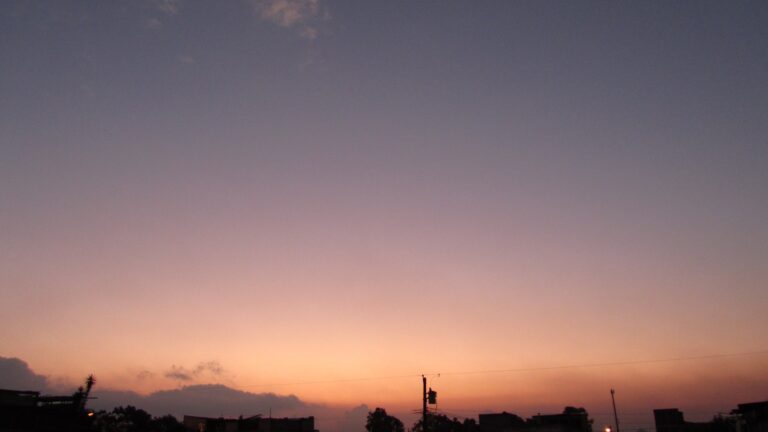 Atardecer de Noviembre