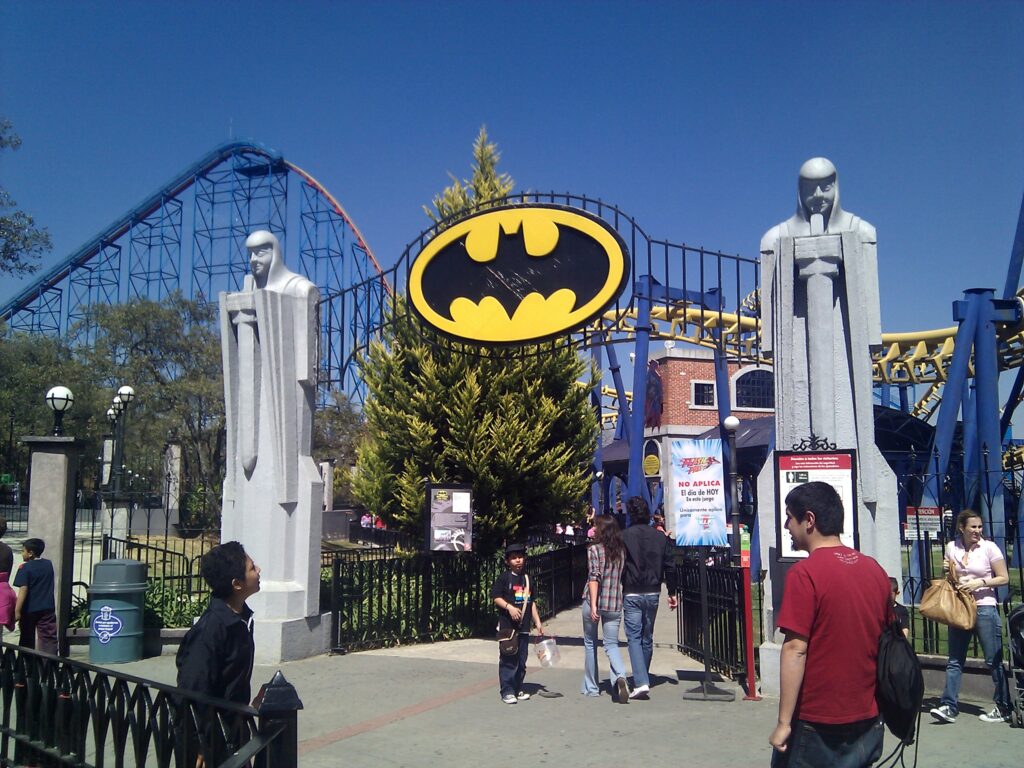 Entrada a Batman The Ride