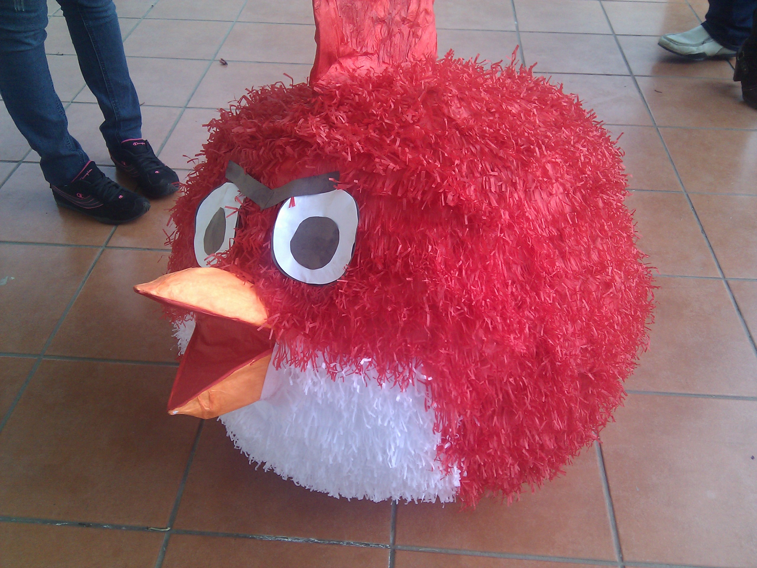 Piñata de angry birds lol