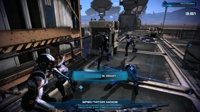 Mass Effect 3: Getting killed by hordes of Phantoms