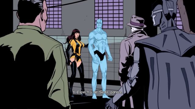 Doctor Manhattan y Silk Spectre