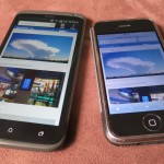 5 years apart: HTC One X and the original iPhone