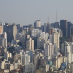 Vista de São Paulo desde la terraza del edificio Italia