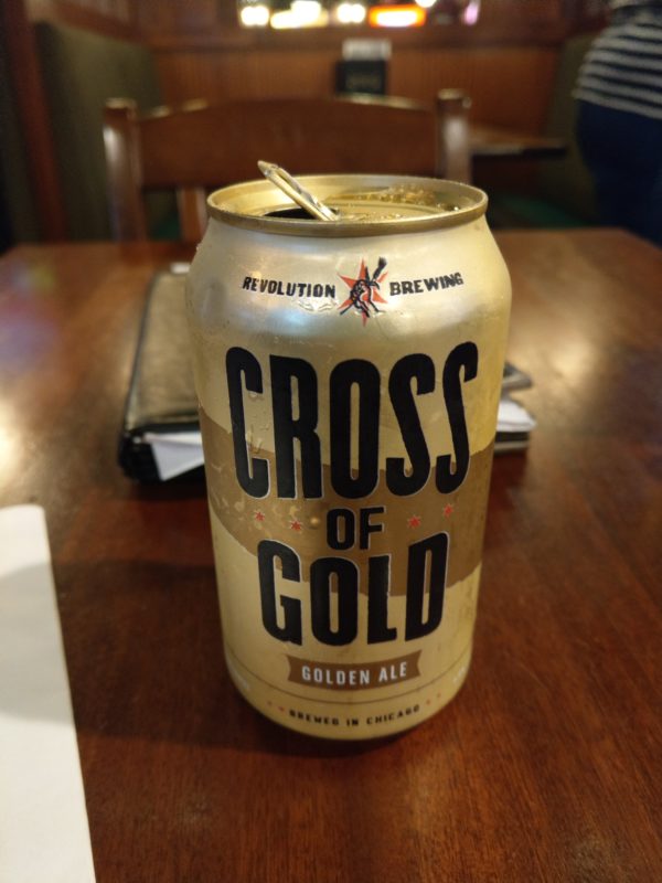 Cross of Gold, o de como hay muchas cervezas en el men
