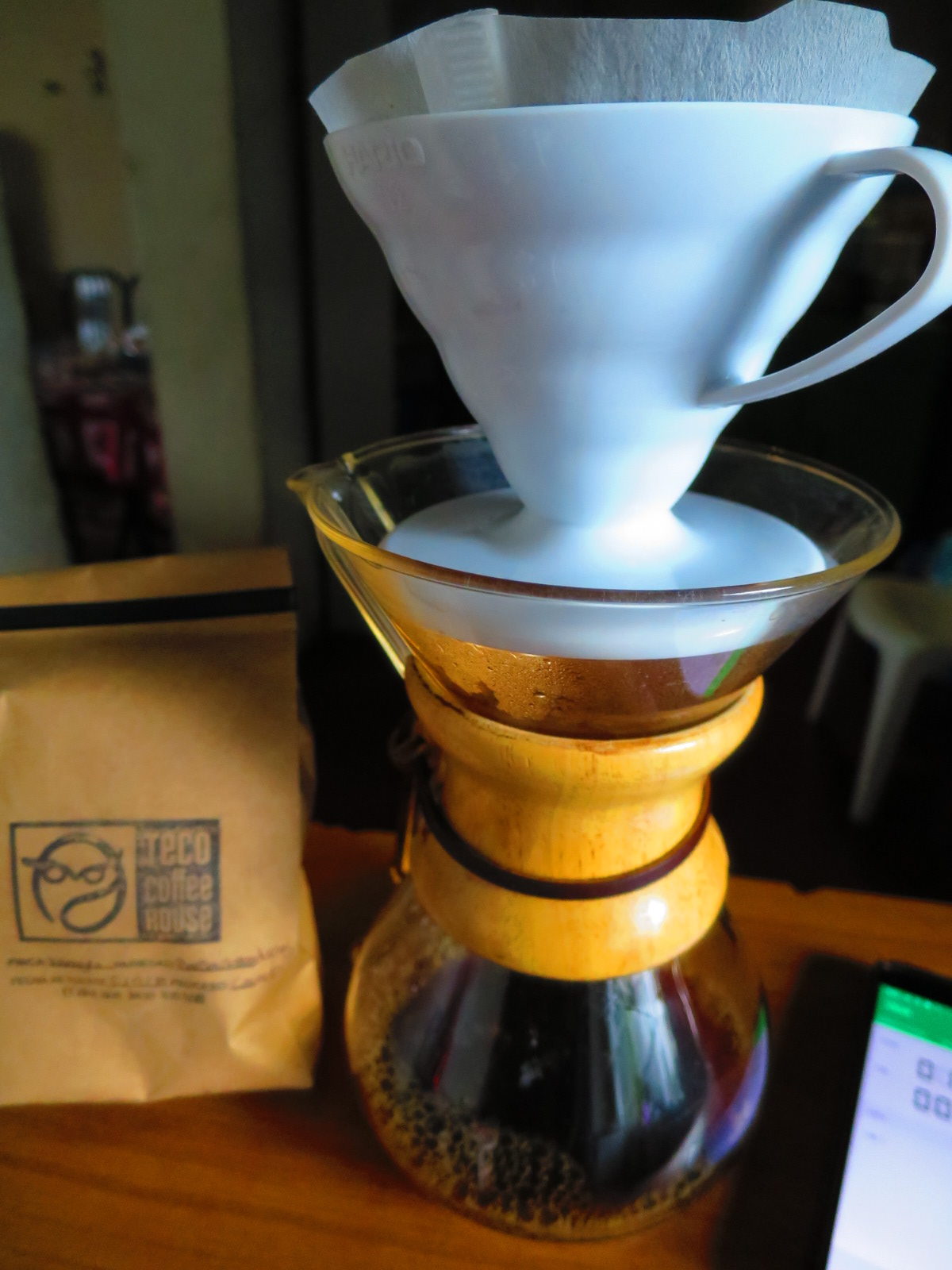 Hora De Una V60 Con Caf De Teco Coffee House