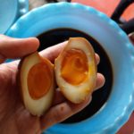 Ajitama – huevos marinados en soya