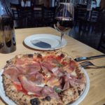 Prosciutto & Mushroom Pizza @ Tutta Bella Pizzeria