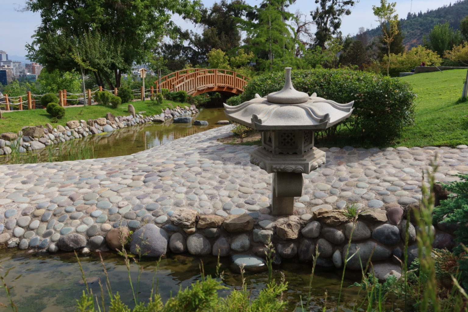 Jardín Japonés en cerro San Cristóbal
