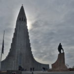 Hallgrímskirkja y estatua de Leif Ericsson en Reykjavik