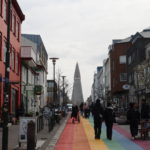 Rainbow Street sobre Skólavörðustígur, Reykjavik